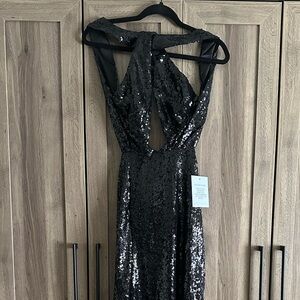 Alamour Vittori Full Length Sequin Dress